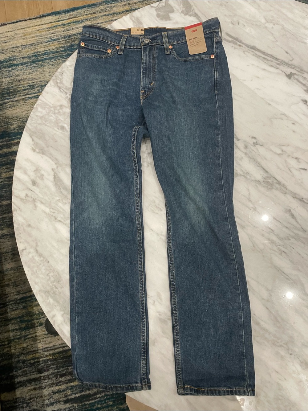 NWT Levi’s 511 Slim Fit Stretch Jeans Blue Medium Wash 32x30